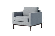 Mies Armchair — Linen Seaglass
