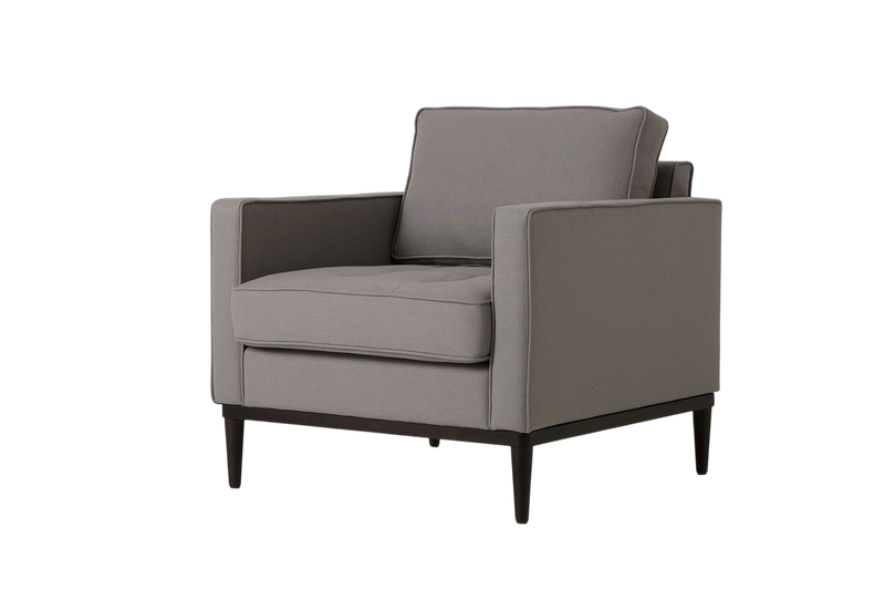 Mies Armchair — Linen Risso