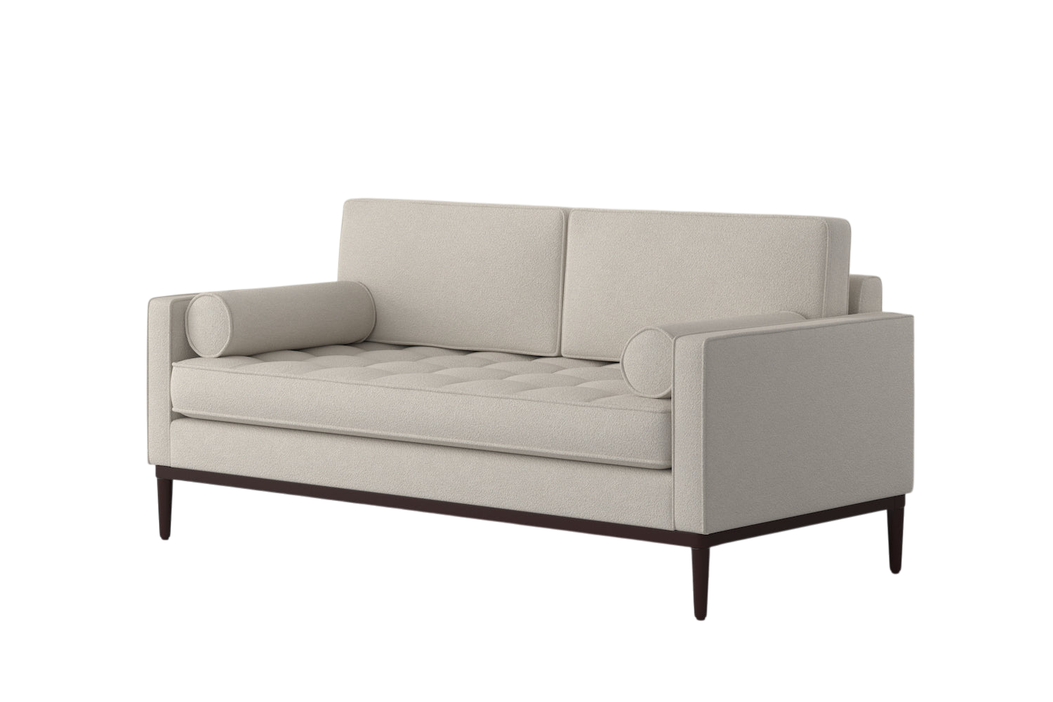 Mies 2-Seater Sofa — Boucle Ivory