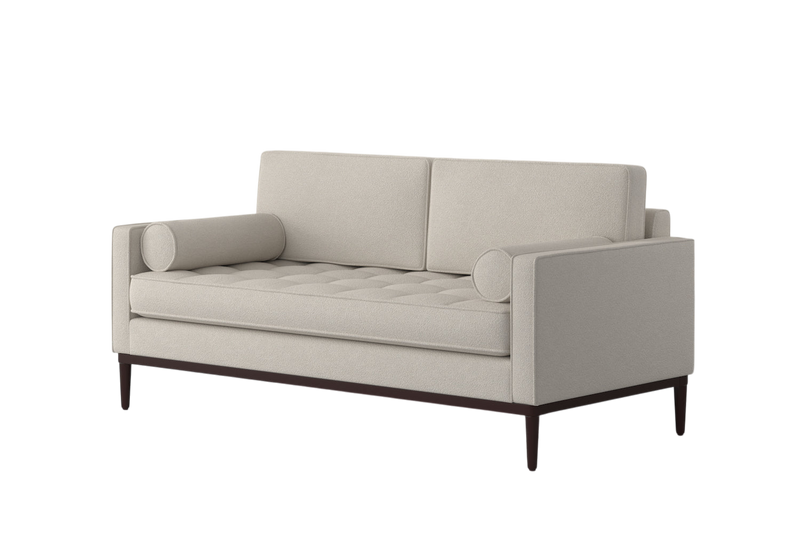 Mies 2-Seater Sofa — Boucle Ivory