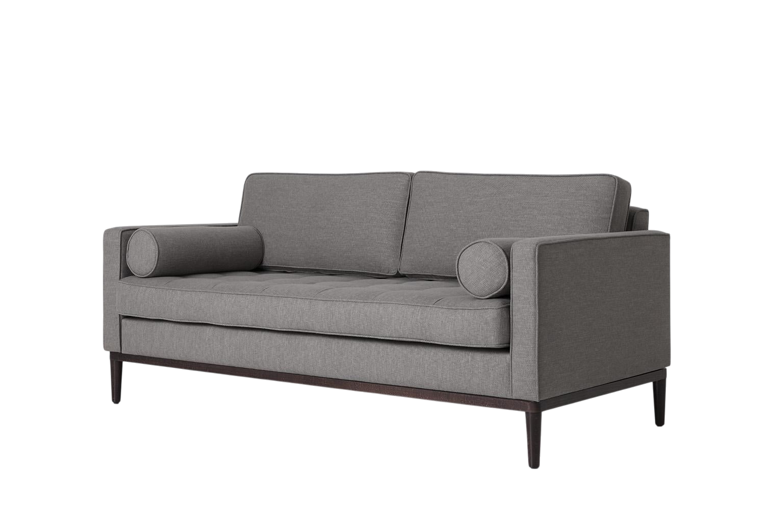 Mies 2-Seater Sofa — Linen Shadow