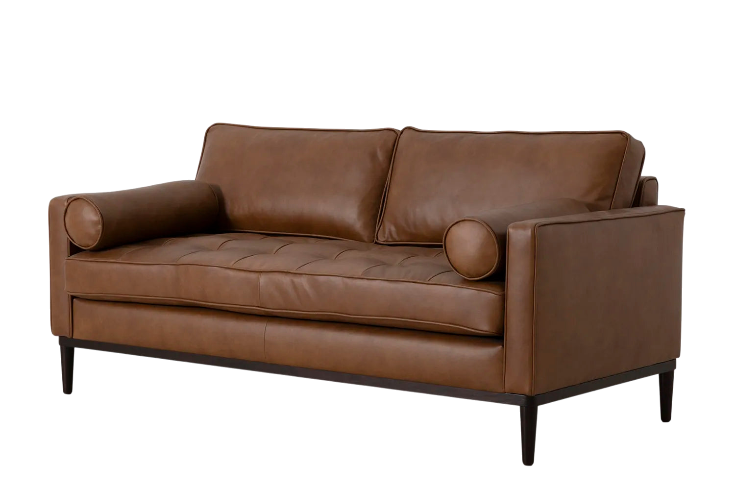 Mies 2-Seater Sofa — Real Leather Maple