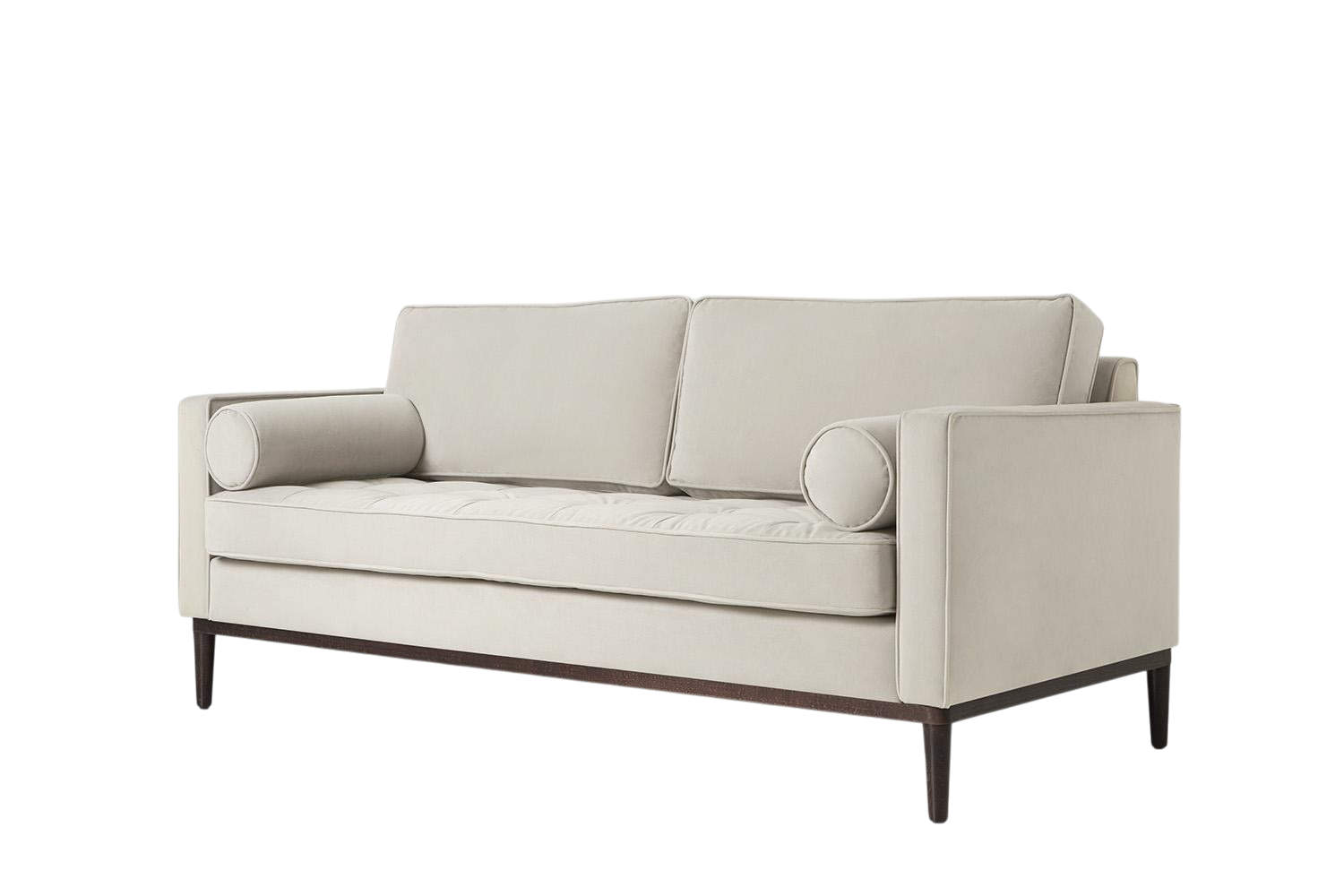 Mies 2-Seater Sofa — Velvet Bone
