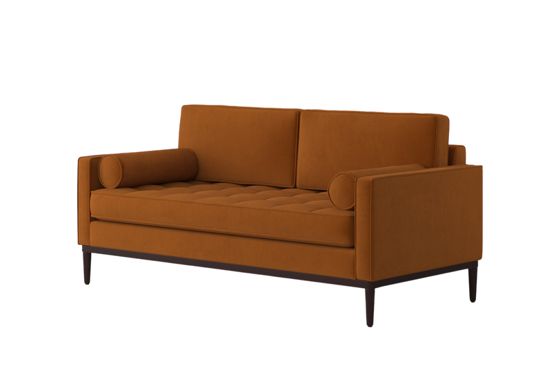 Mies 2-Seater Sofa — Velvet Bronze