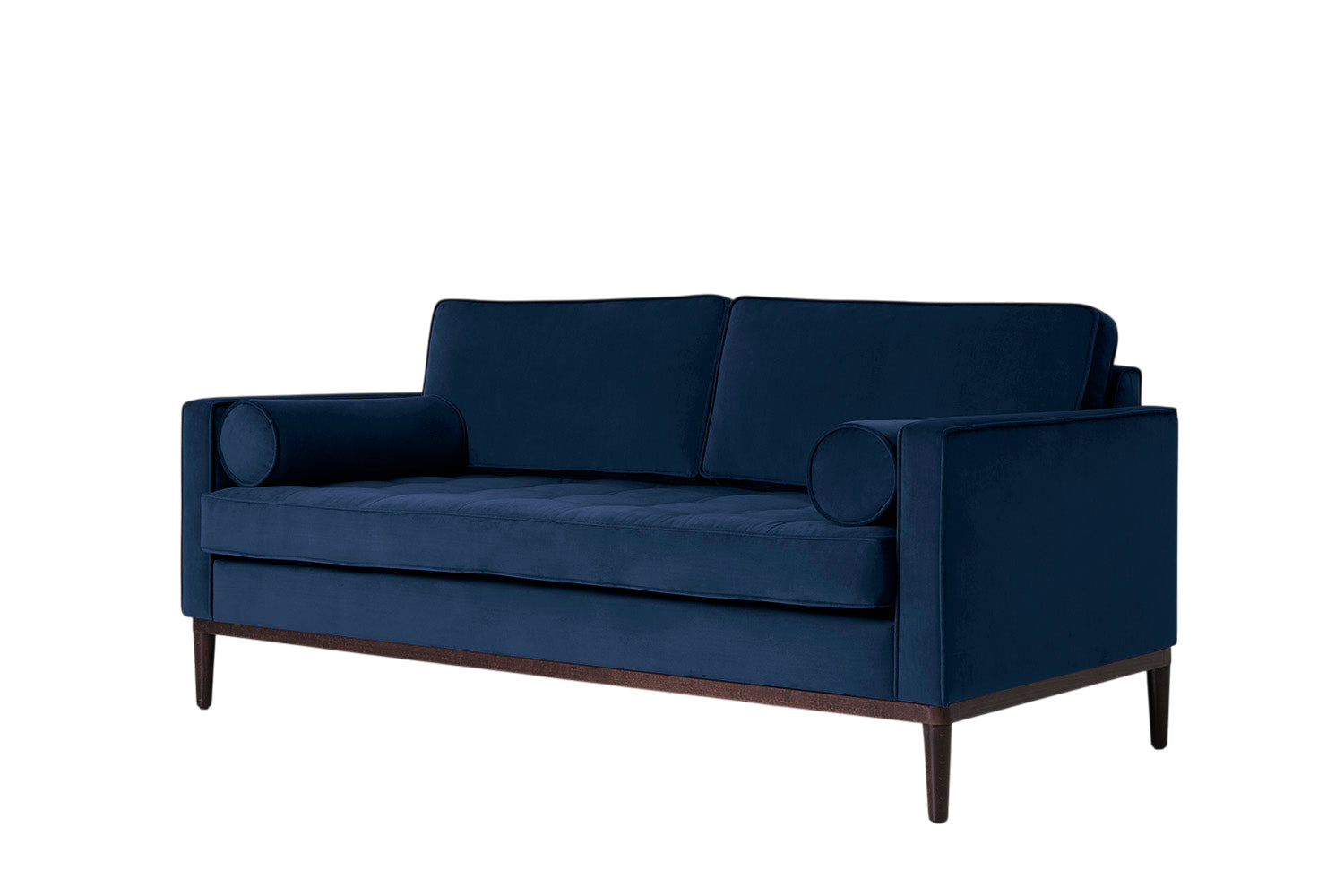 Mies 2-Seater Sofa — Velvet Teal