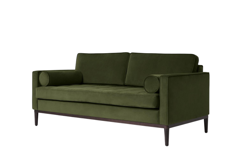 Mies 2-Seater Sofa — Velvet Vine