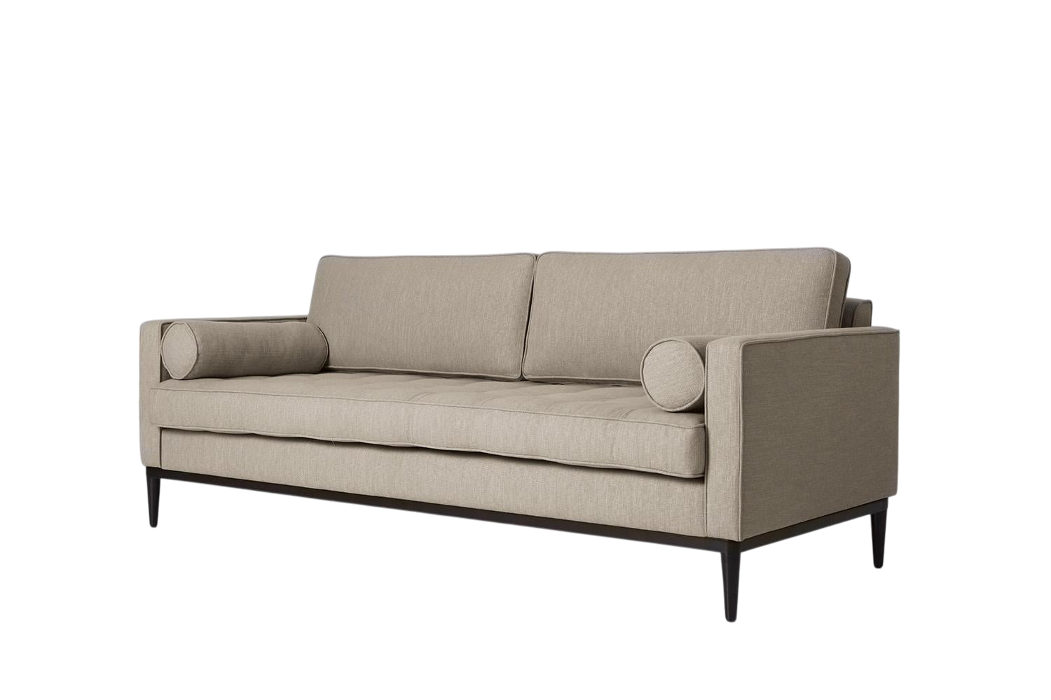 Mies 3-Seater Sofa — Linen Pumice