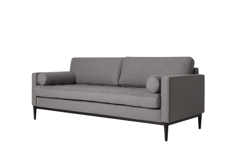 Mies 3-Seater Sofa — Linen Shadow