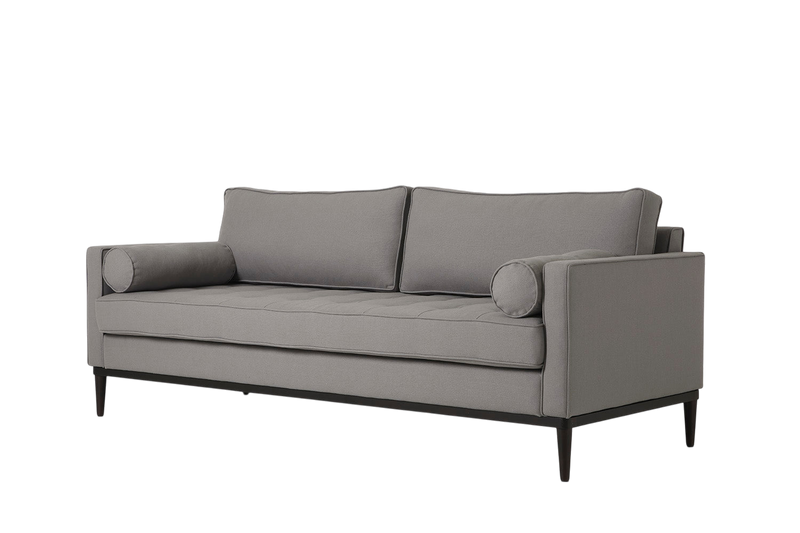 Mies 3-Seater Sofa — Linen Risso