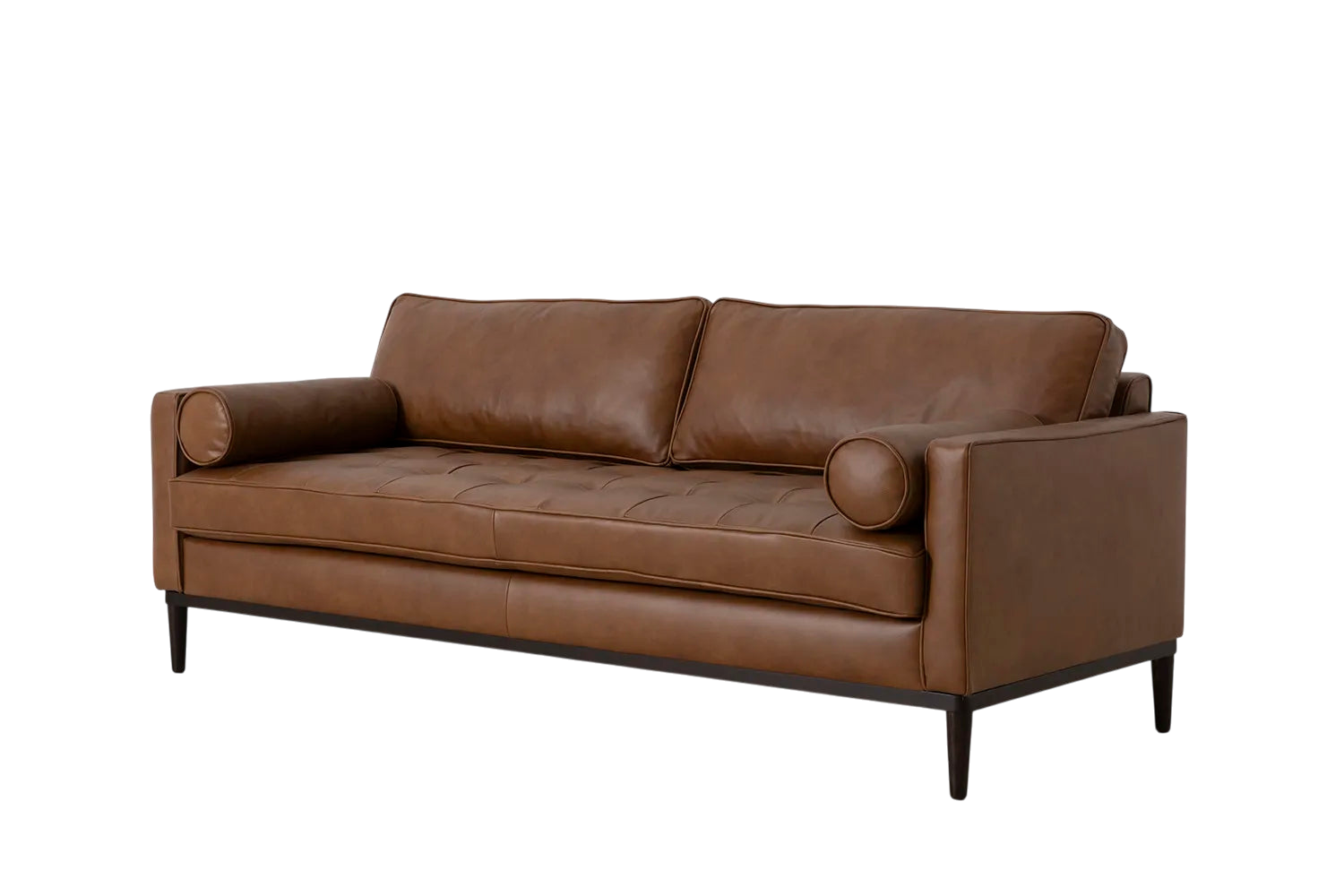 Mies 3-Seater Sofa — Real Leather Maple