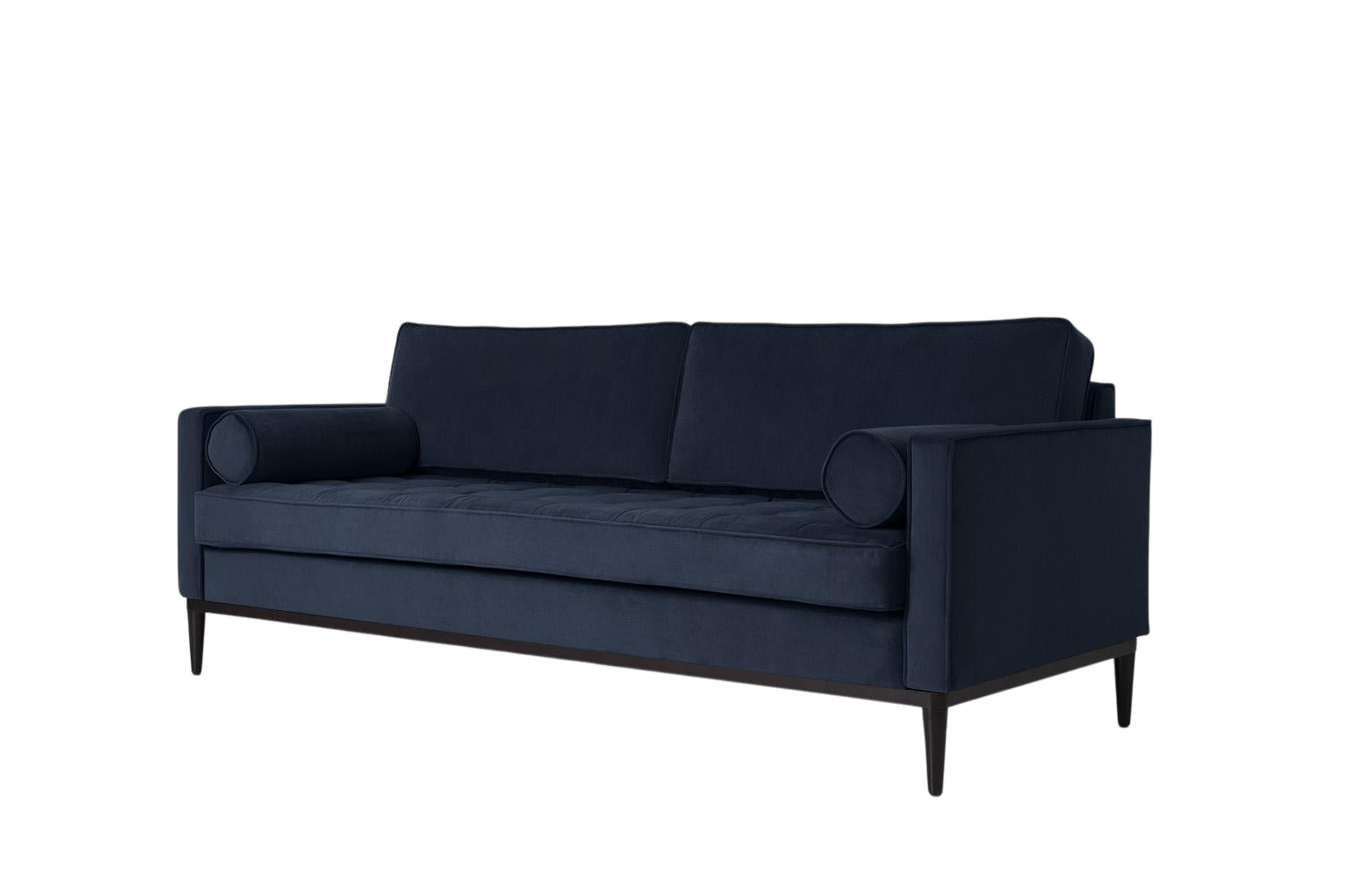 Mies 3-Seater Sofa — Velvet Indigo