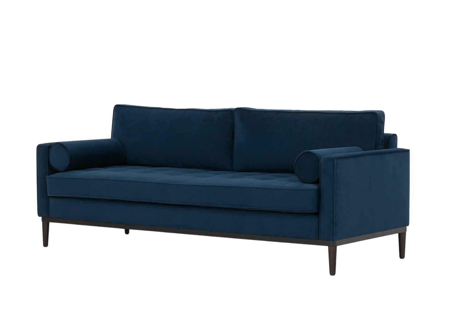 Mies 3-Seater Sofa — Velvet Teal
