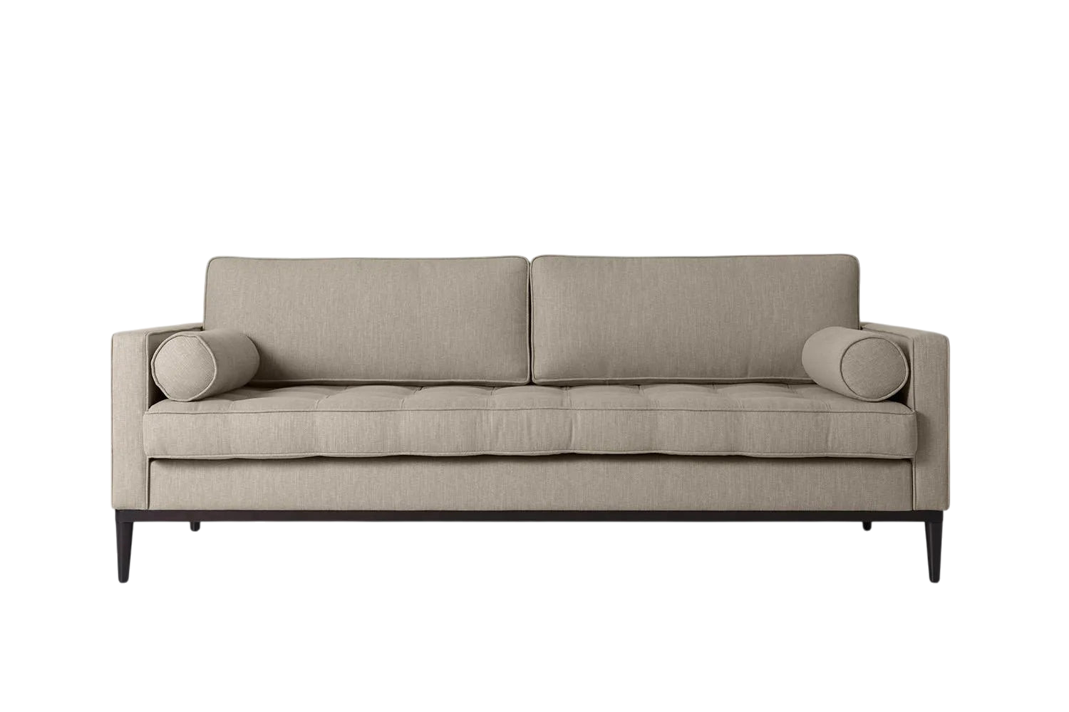 Mies 3-Seater Sofa Bed — Linen Pumice