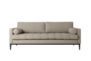 Mies 3-Seater Sofa Bed — Linen Pumice