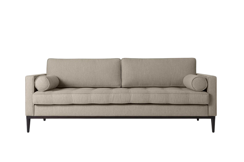 Mies 3-Seater Sofa Bed — Linen Pumice