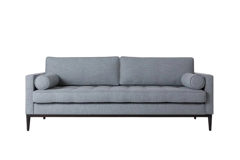 Mies 3-Seater Sofa Bed — Linen Seaglass
