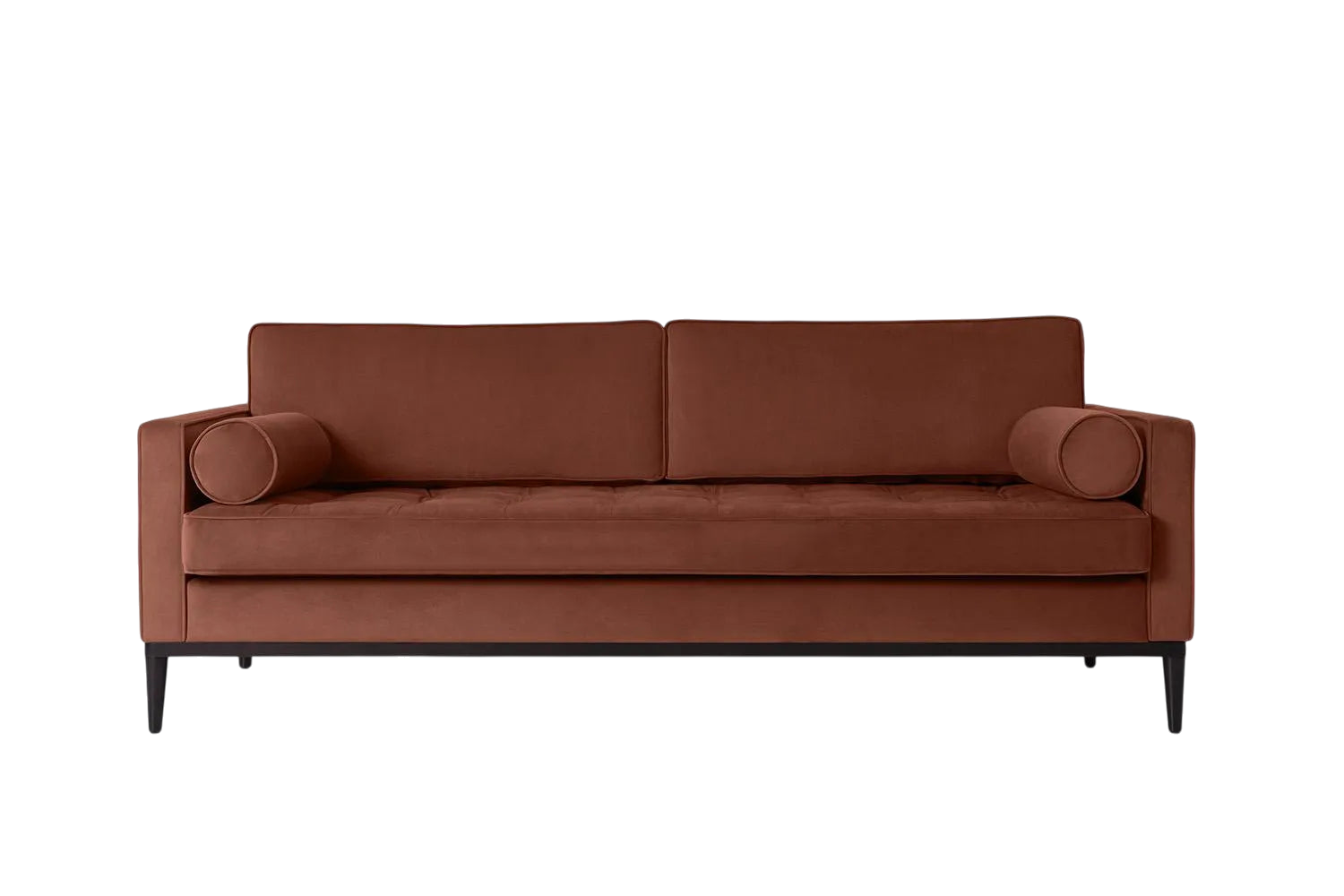 Mies 3-Seater Sofa Bed — Velvet Brick
