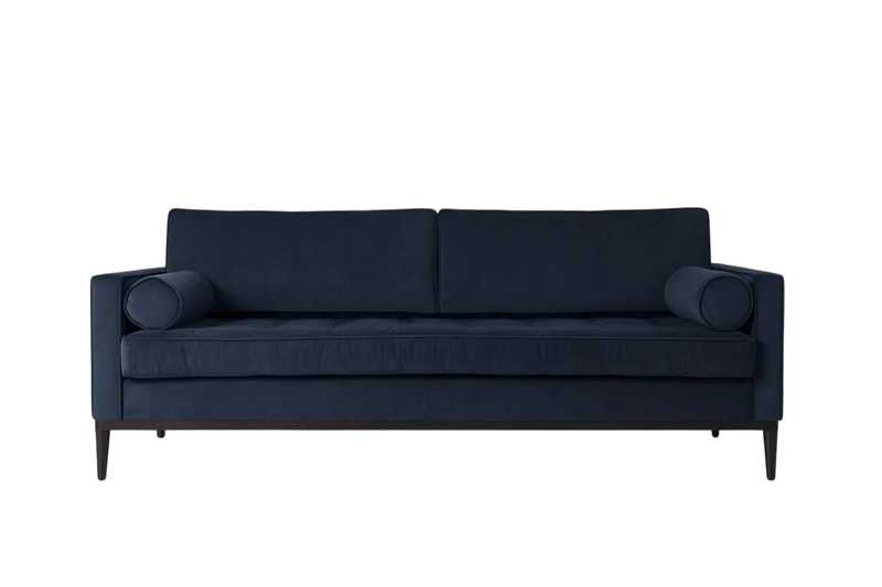Mies 3-Seater Sofa Bed — Velvet Teal