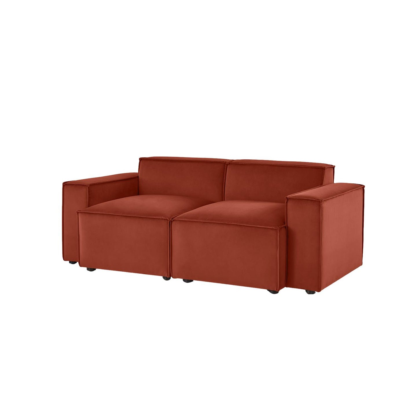 Model 03 2 Seater Sofa Eco Velvet