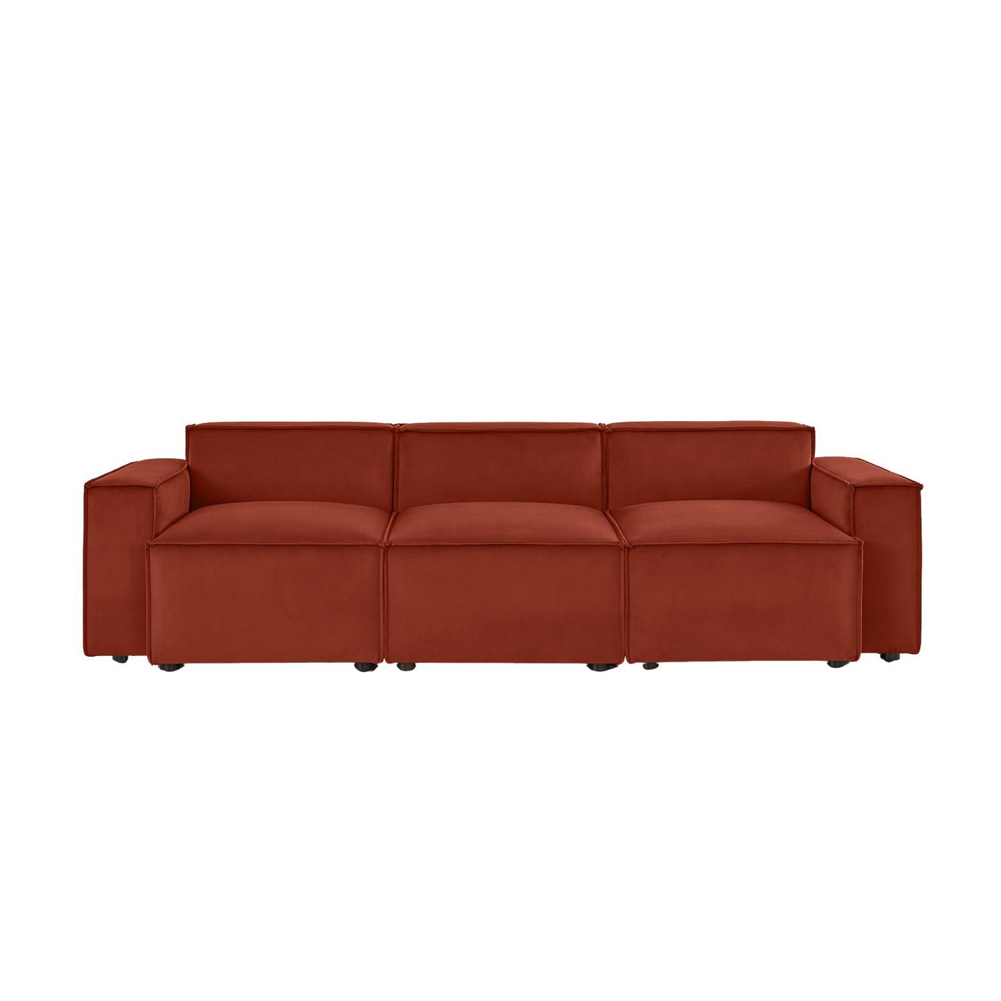 Model 03 3 Seater Sofa Eco Velvet