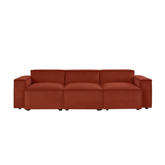 Model 03 3 Seater Sofa Eco Velvet