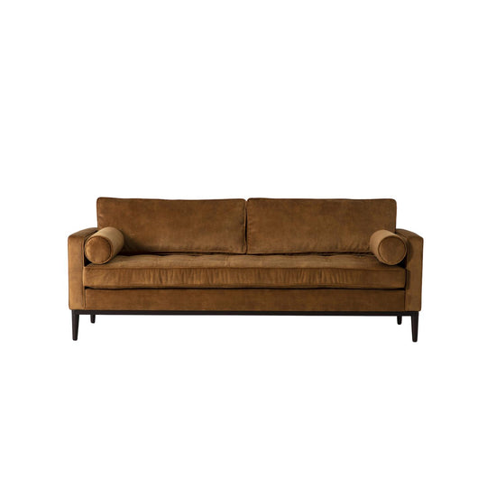 Model 02 3 Seater Sofa Mottled Velvet