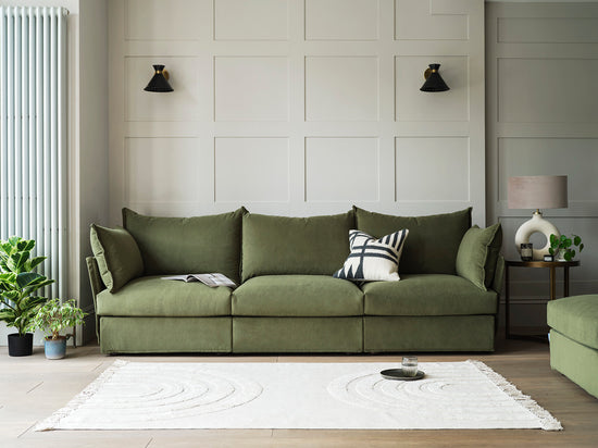 Model 06 3 Seater Sofa Velvet