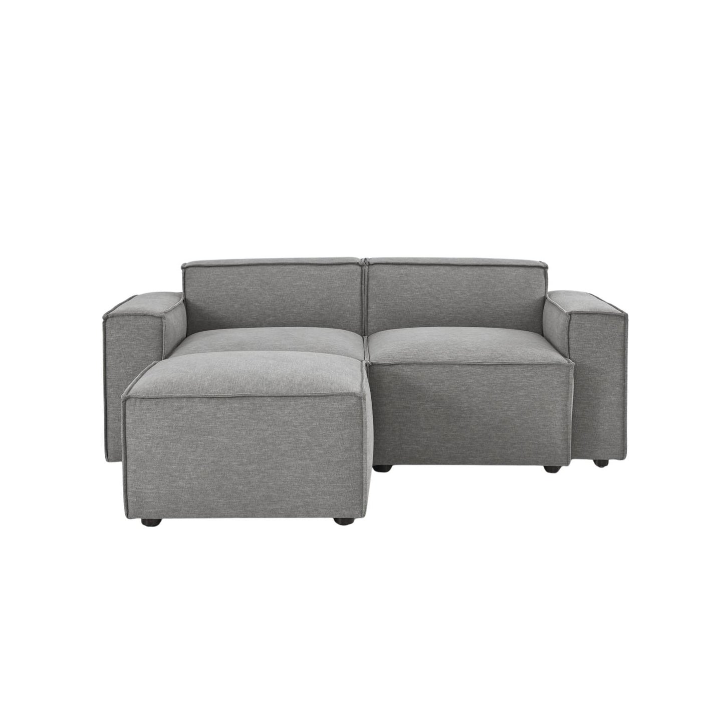 Model 03 2 Seater Chaise Sofa Linen