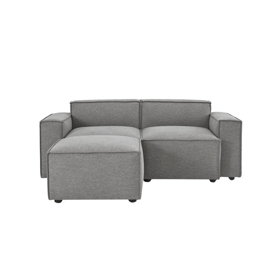 Model 03 2 Seater Chaise Sofa Linen