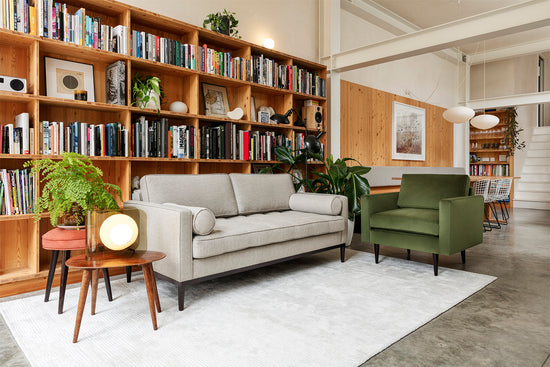 Model 02 2 Seater Sofa Linen