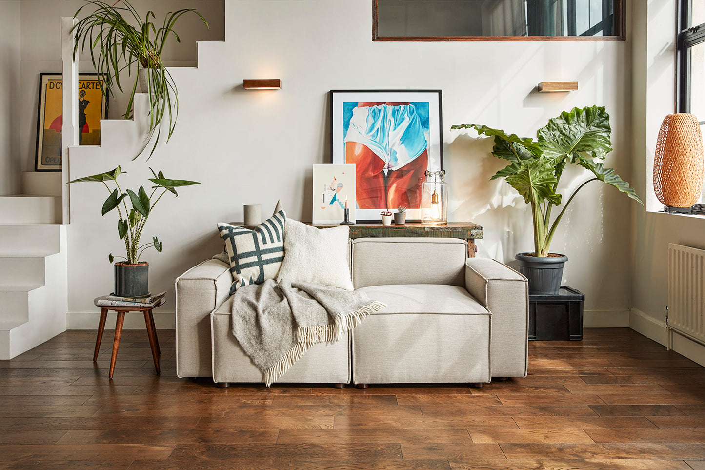 Model 03 2 Seater Sofa Linen