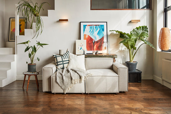 Model 03 2 Seater Sofa Linen