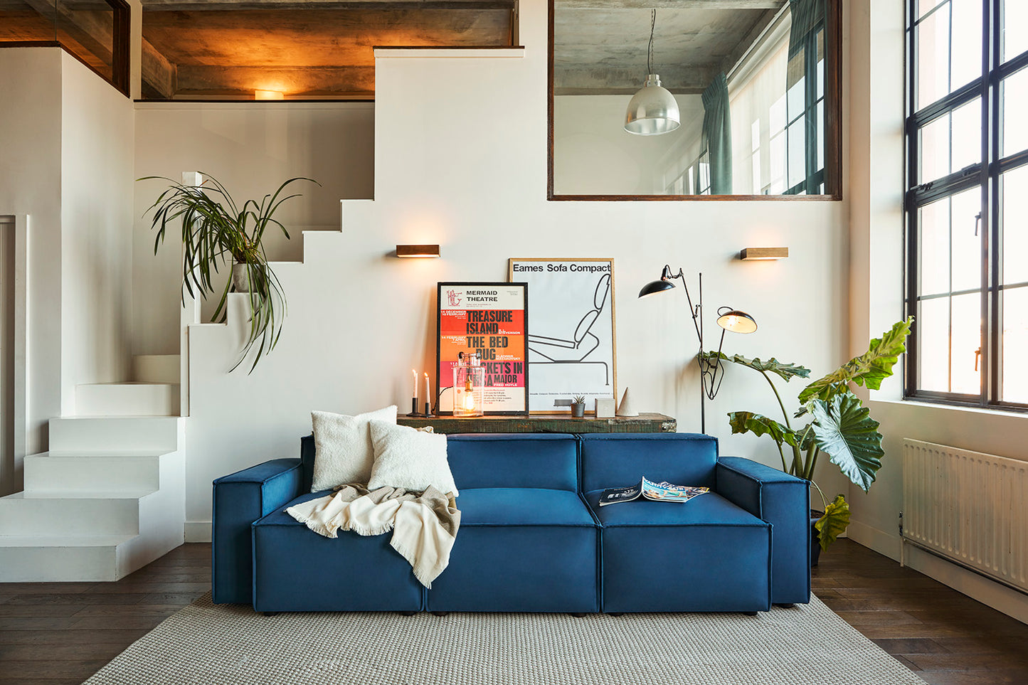 Model 03 3 Seater Sofa Velvet