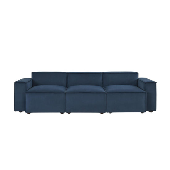 Model 03 3 Seater Sofa Velvet