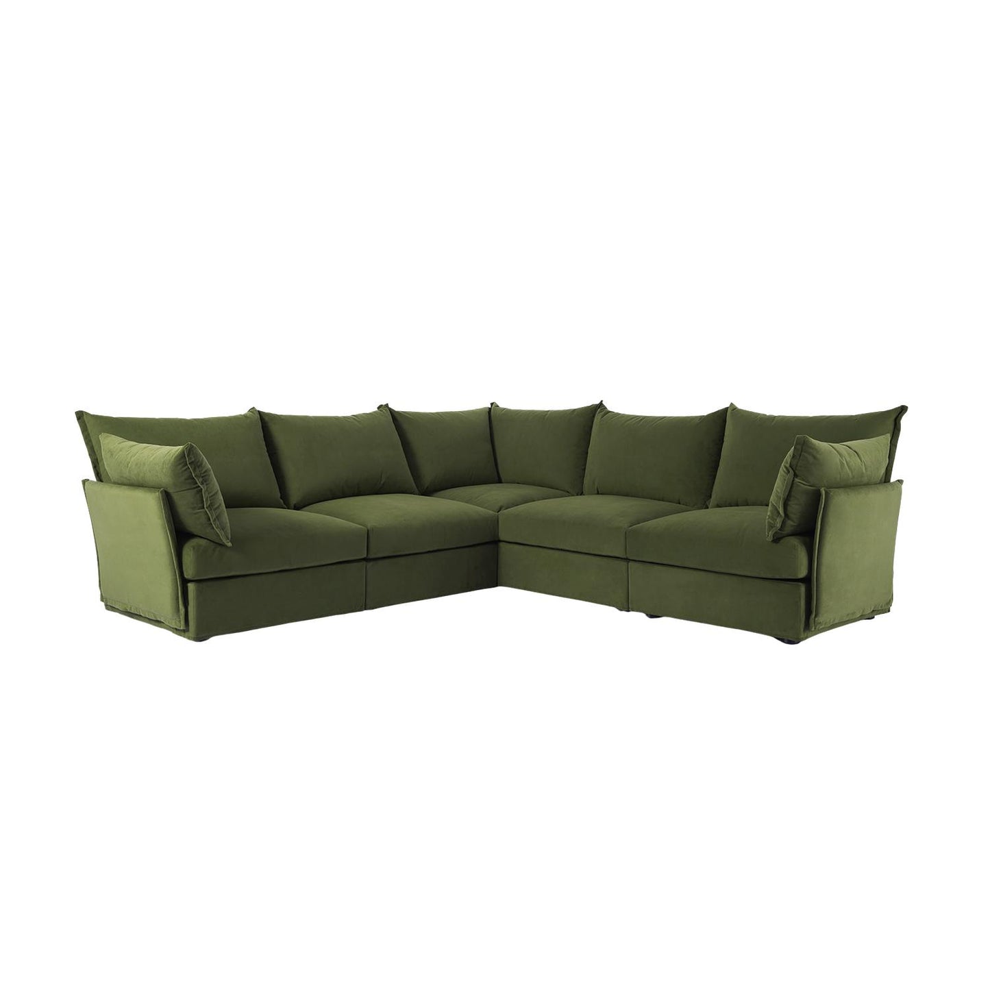 Model 06 Corner Sofa Velvet