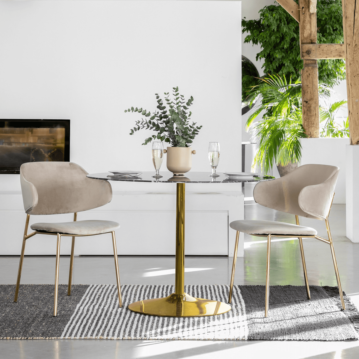 Fielding Dining Table - Colour Options Gallery Direct Homebound