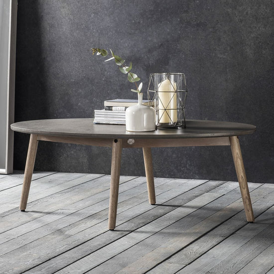 Bergen Oval Coffee Table Gallery Direct Homebound