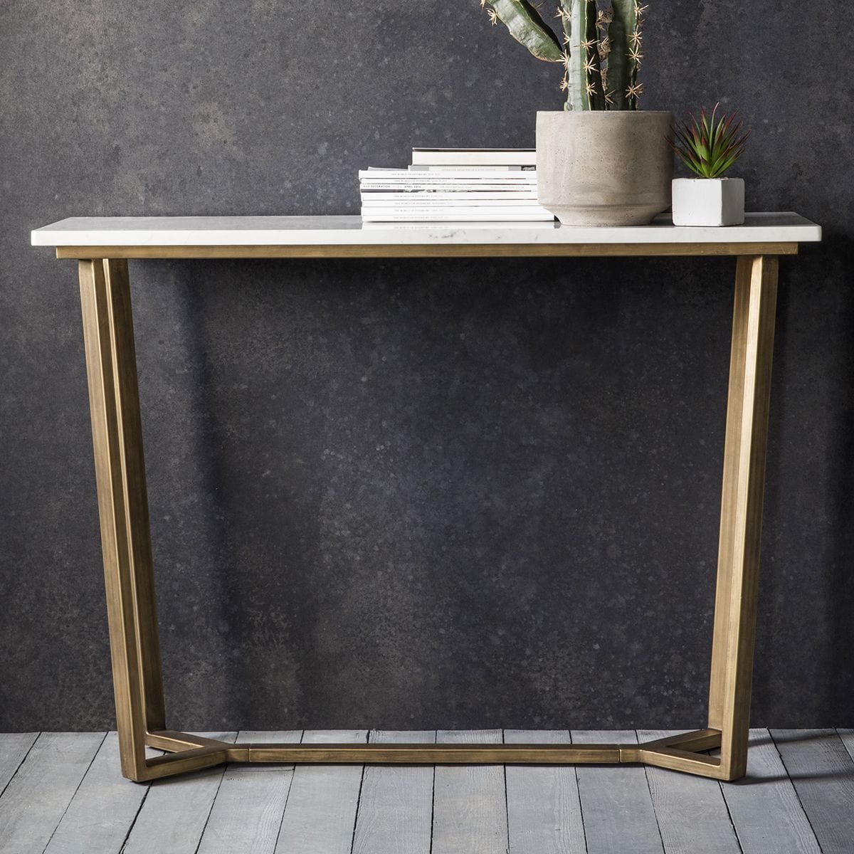 Cleo Console Table Marble Gallery Direct Homebound