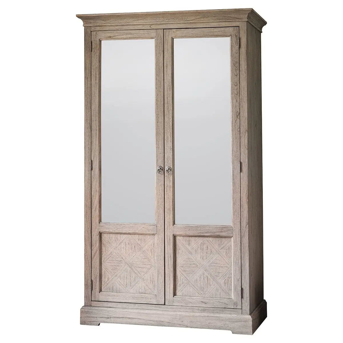 Mustique 2 Mirror Door Wardrobe Gallery Direct Homebound