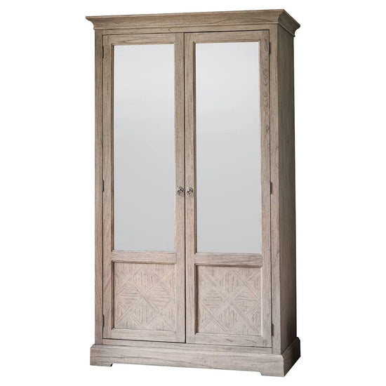 Mustique 2 Mirror Door Wardrobe Gallery Direct Homebound