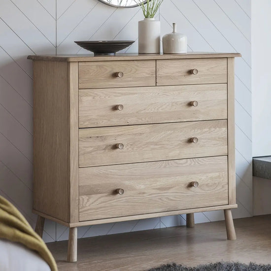 Wycombe 5 Drawer Chest - Colour Options Gallery Direct Homebound