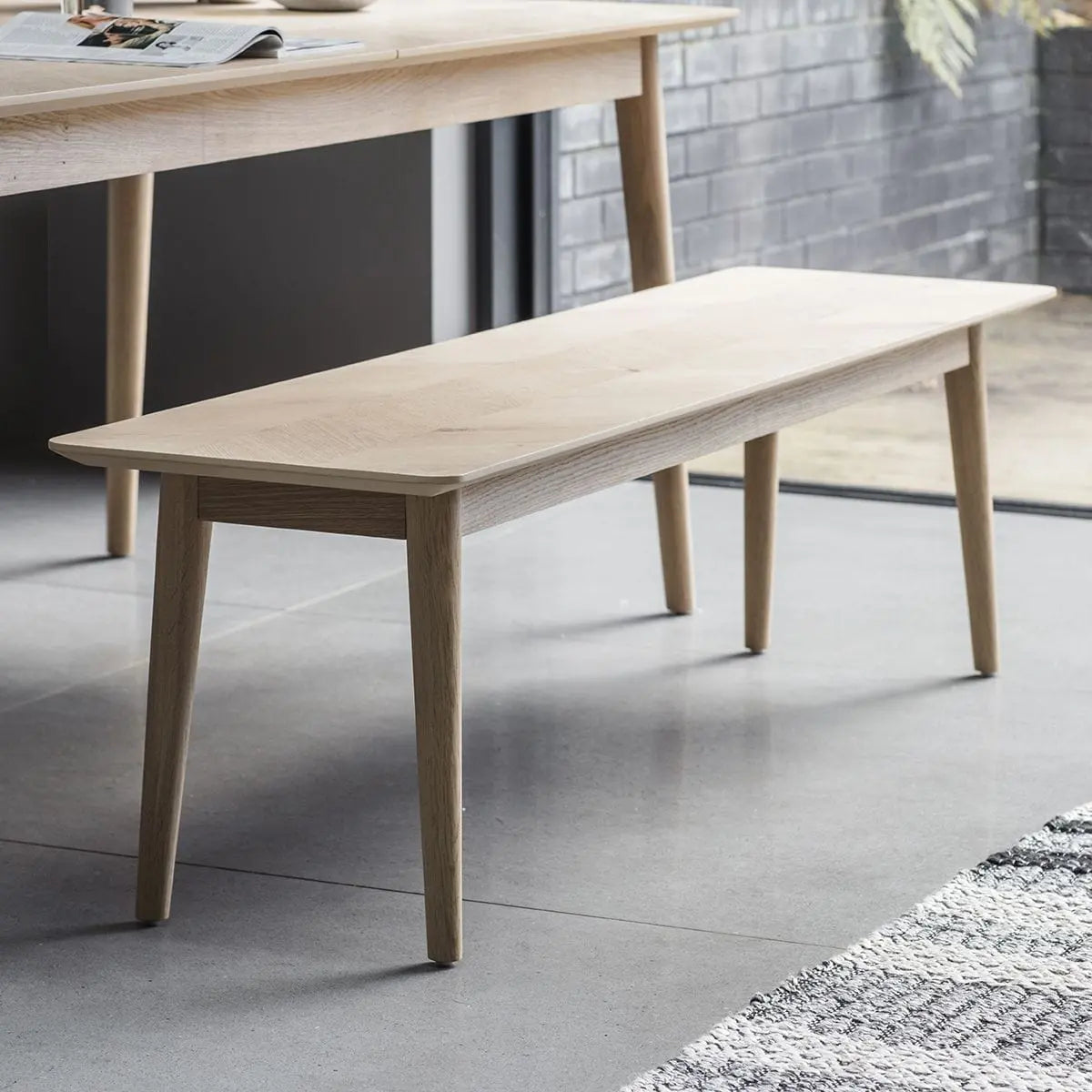 Milano Dining Bench Gallery Direct Homebound