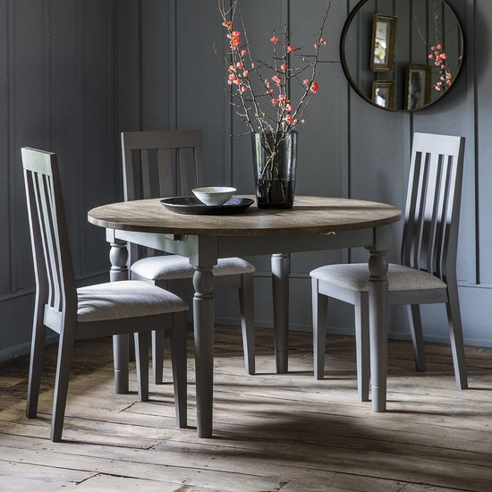 Cookham Round Extending Dining Table - Colour Options Gallery Direct Homebound