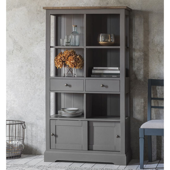 Cookham Bookcase Grey Gallery Direct Homebound