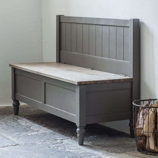 Cookham Hall Bench Grey Gallery Direct Homebound