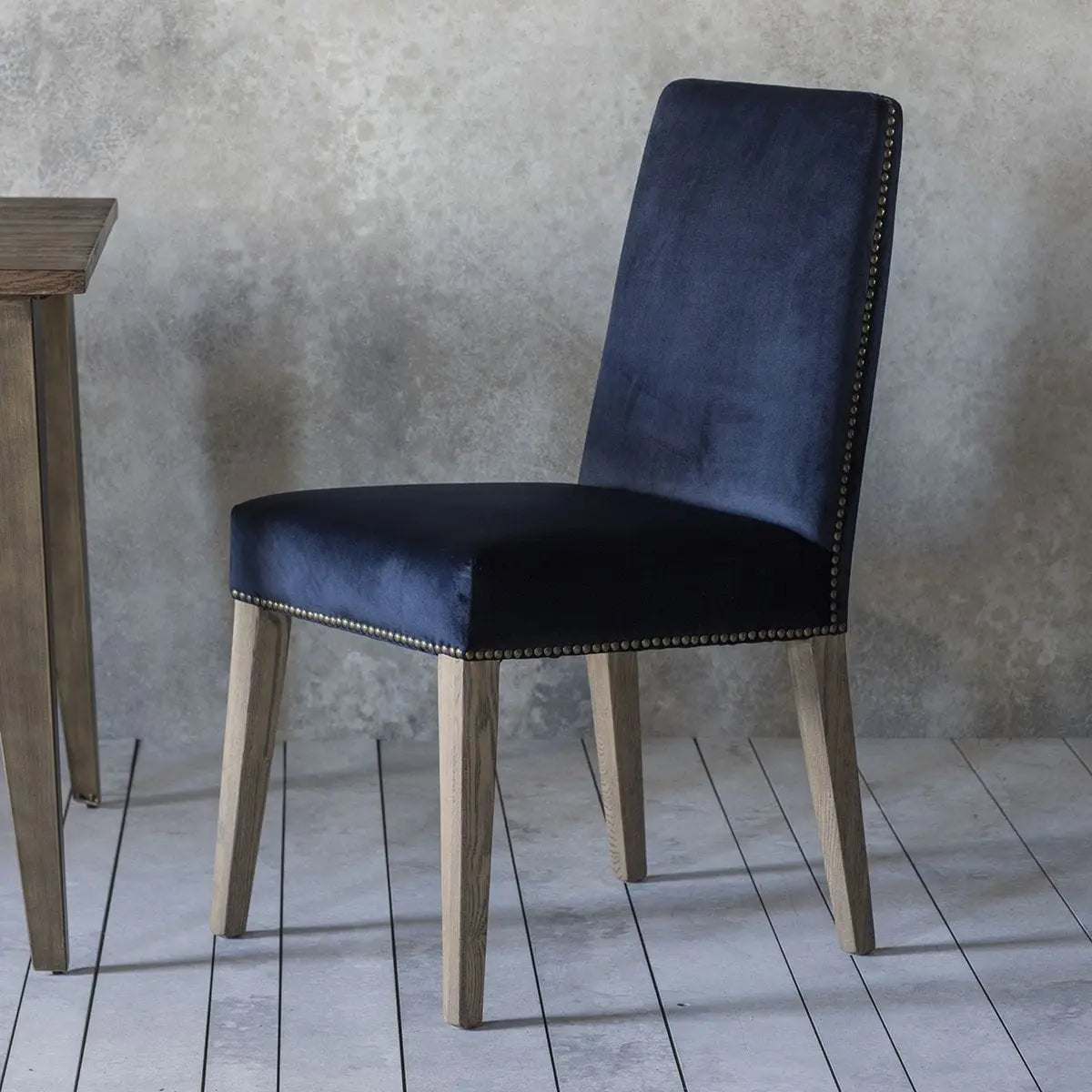 Rex Dining Chair Velvet (2pk) - Colour Options Gallery Direct Homebound