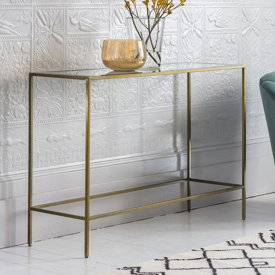 Rothbury Console Table Bronze Gallery Direct Homebound