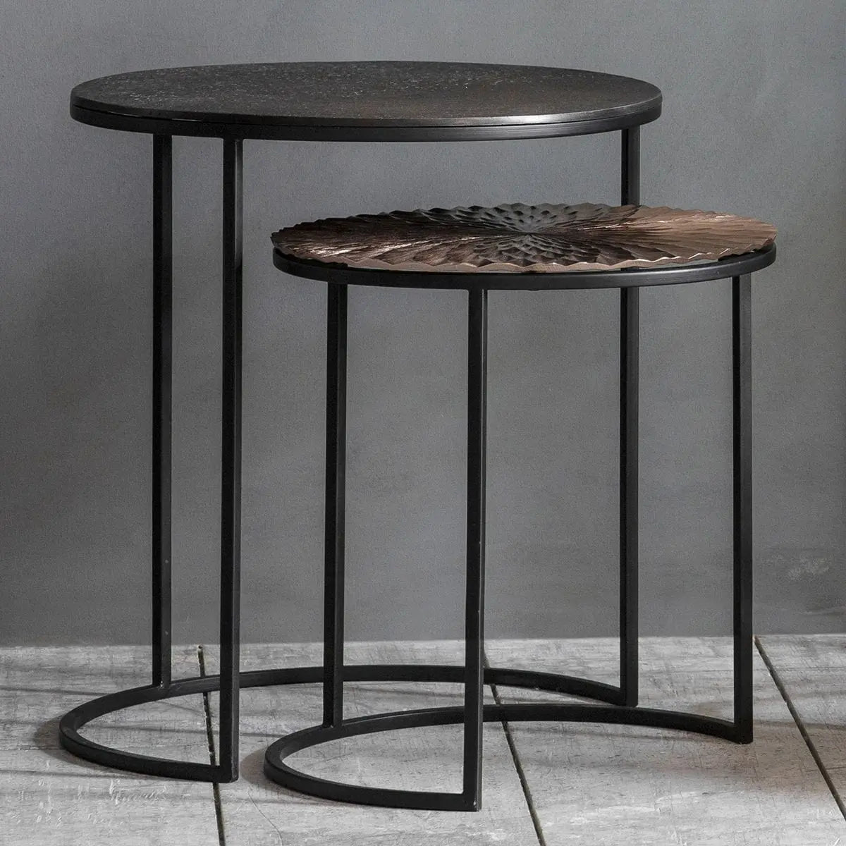Limosa Side Tables Set of 2 Gallery Direct Homebound