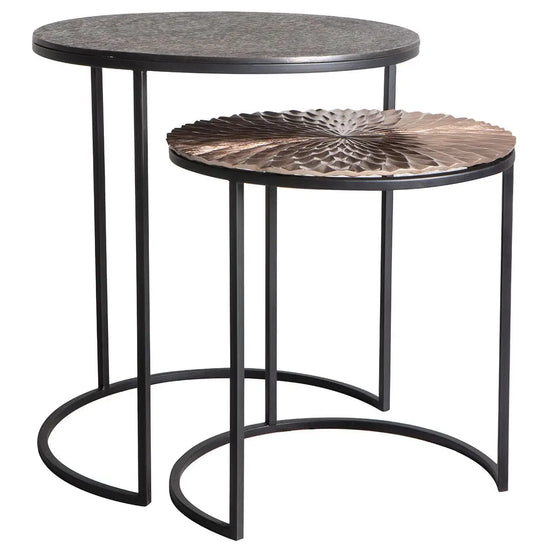 Limosa Side Tables Set of 2 Gallery Direct Homebound