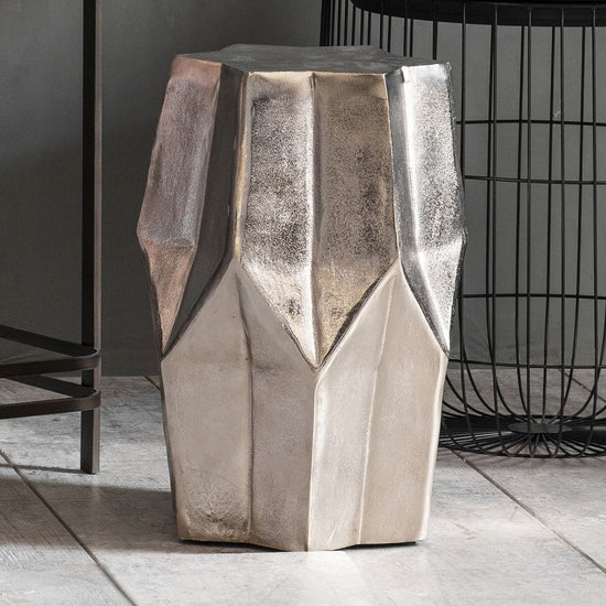 Britton Side Table Silver Gallery Direct Homebound